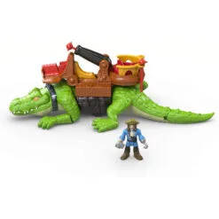 Figurine Crocodile Et Pirate Hook Imaginext FISHER PRICE : Comparateur, Avis, Prix