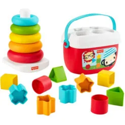 Mes Premiers Blocs - Pyramide Et Arc En Ciel FISHER PRICE : Comparateur, Avis, Prix
